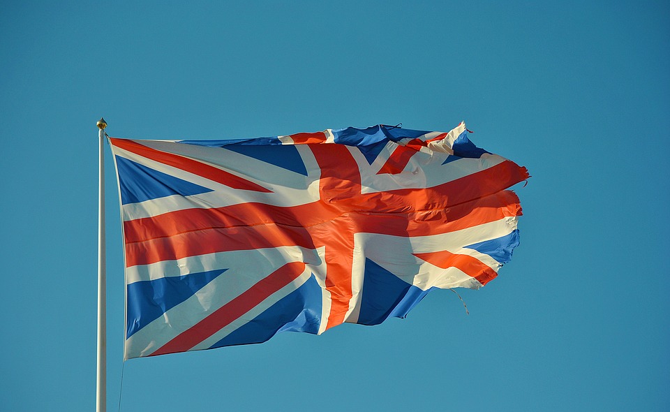 Storbritanniens flagga.