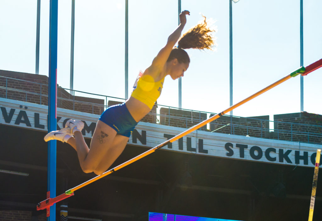 Angelica Bengtsson hoppar stavhopp