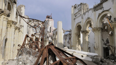 Jordbävning på Haiti